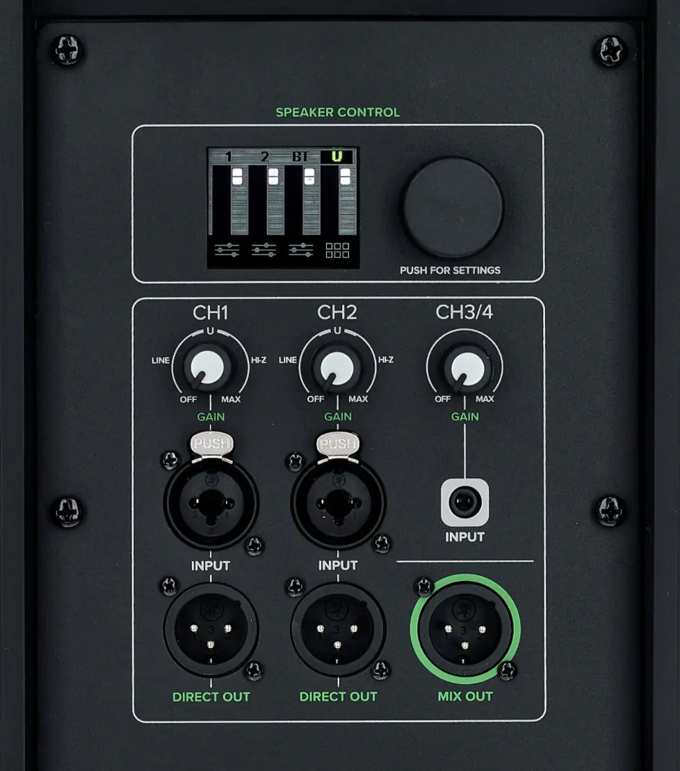 Einfaches Speaker System für Ansprachen & kleine Events